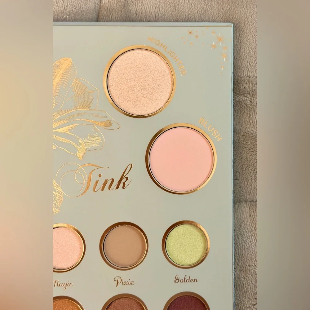 Taste Beauty Disney Tinker Bell Face & Eyeshadow Palette- everything you need